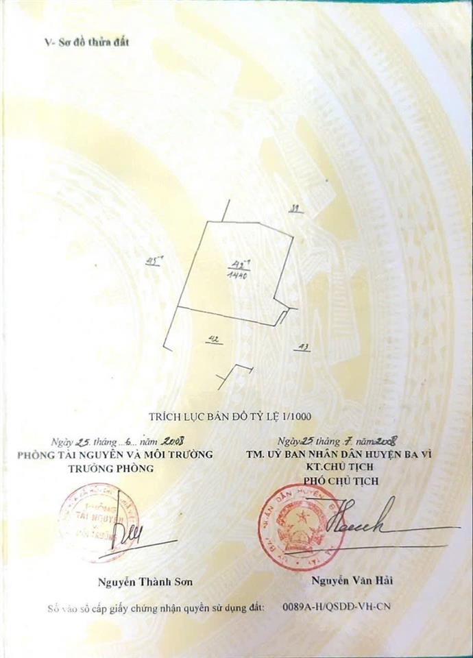 Bán nhà riêng tại yên bài, 7 tỷ vnd, 1440 m2, giá cực chất, view đẹp 0357 378 ***