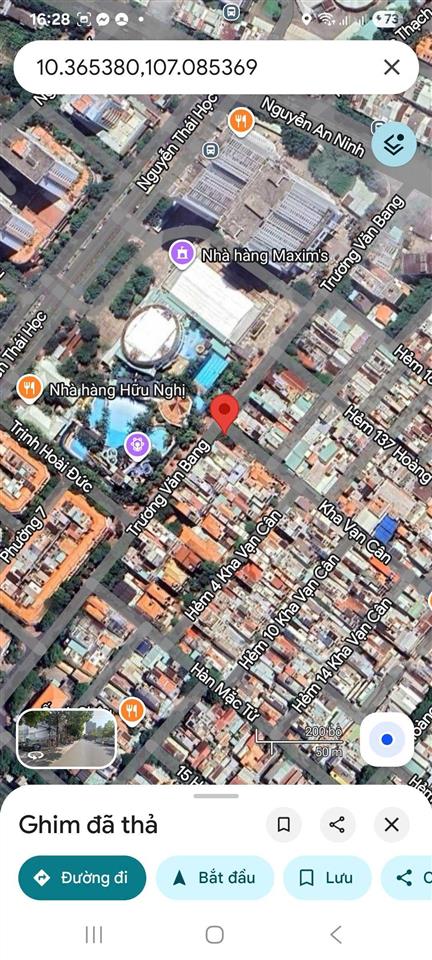 Bán gấp đất 99,7m2 ở góc 2 mặt tiền trương văn bang và kha vạn cân, 15tỷ500tr vnd