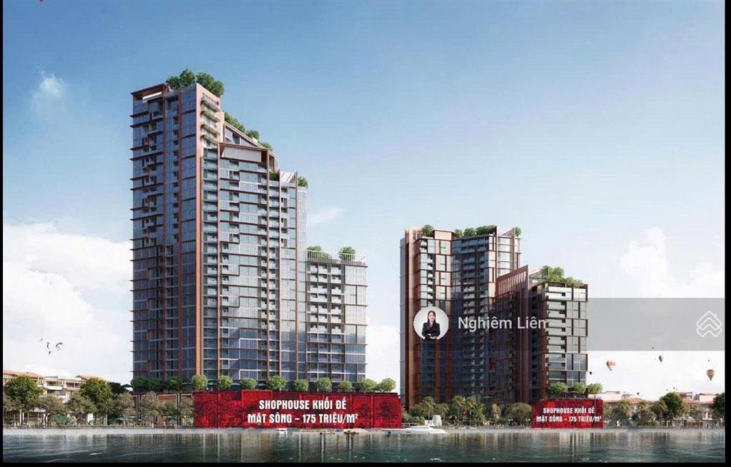 Khối đế symphony tâm điểm thương mại sầm uất bên sông hàn, căn góc view công viên và mặt tiền thđ