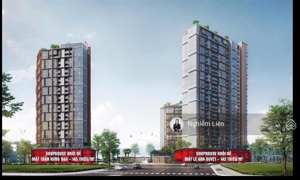 Khối đế symphony tâm điểm thương mại sầm uất bên sông hàn, căn góc view công viên và mặt tiền thđ