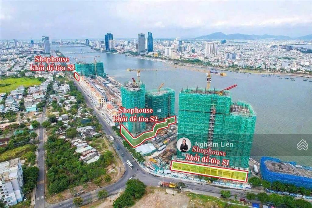 Khối đế symphony tâm điểm thương mại sầm uất bên sông hàn, căn góc view công viên và mặt tiền thđ