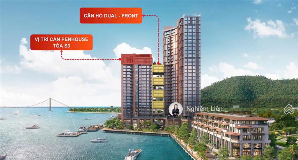 12,2 tỷ sở hữu duplex căn góc view sông sun symphony  sổ đỏ sẵn sàng  giá gốc sun group