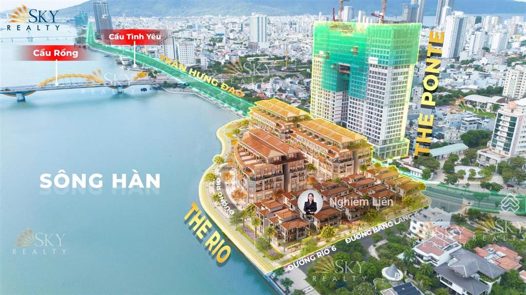 Sun ponte residence bộ sưu tập townhouse & biệt thự ven sông hàn dành cho số ít.mở bán đợt đầu tiên