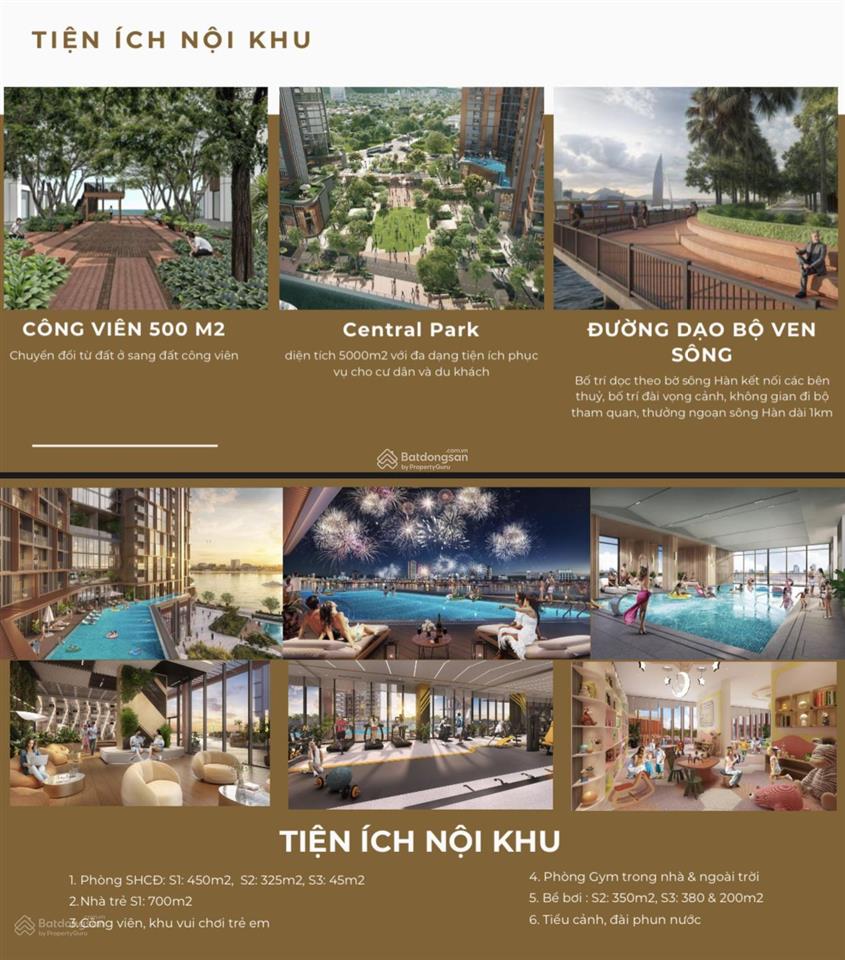 Căn góc 3 tầng view sông hàn  s224 phân khu sonata  sun symphony đà nẵng  sổ đỏ lâu dài