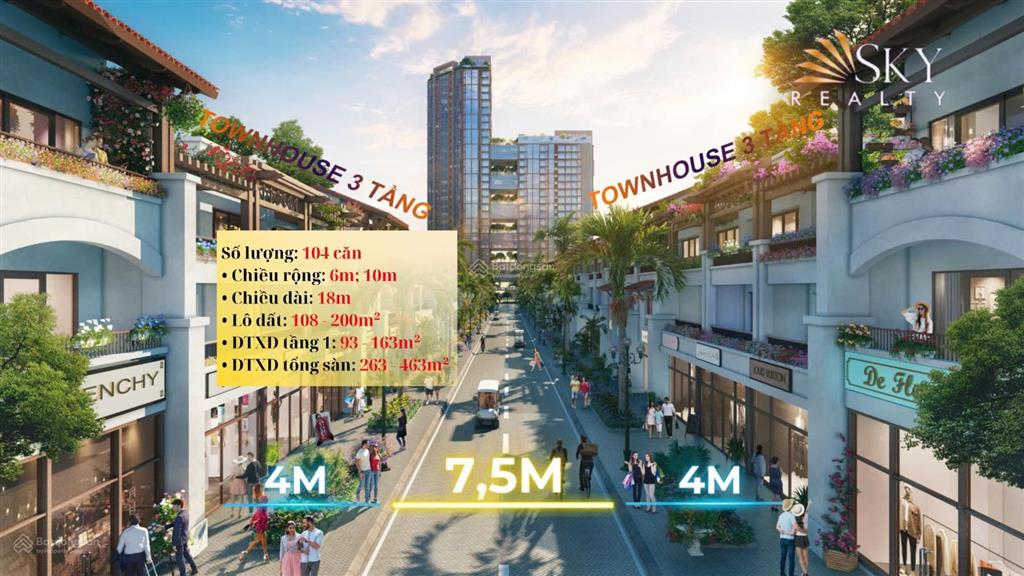 Căn góc 3 tầng view sông hàn  s224 phân khu sonata  sun symphony đà nẵng  sổ đỏ lâu dài