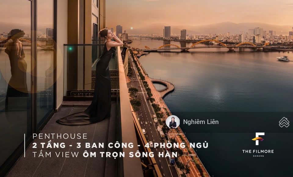 Sống trên tầng mây giữa lòng bạch đằng. penthouse 4pn cuối cùng của the filmore, giá gốc chủ đầu tư