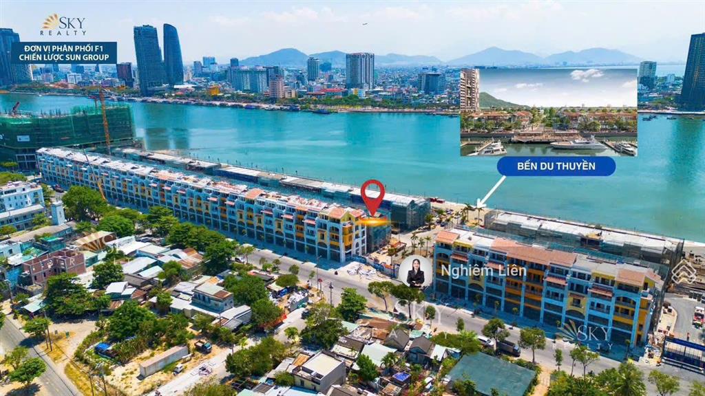 Nhà mặt phố view sông  trung tâm đà nẵng  5 tầng  sở đỏ lâu dài chiết khấu 14.5%