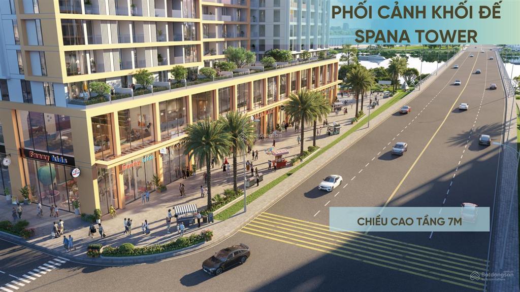 Shophouse khối đế spana tower ngay cầu hoà xuân đà nẵng  mở bán gđ1  giá gốc sun group