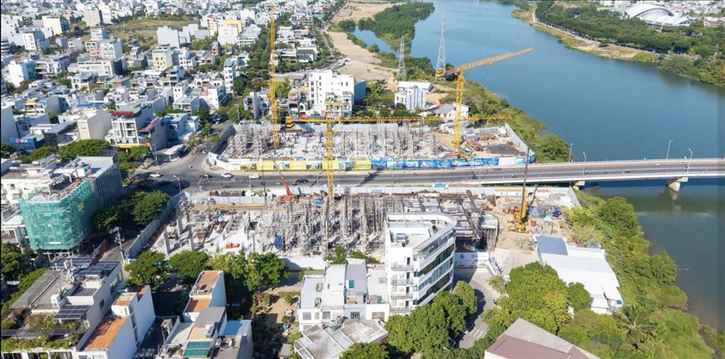 Shophouse khối đế spana tower ngay cầu hoà xuân đà nẵng  mở bán gđ1  giá gốc sun group