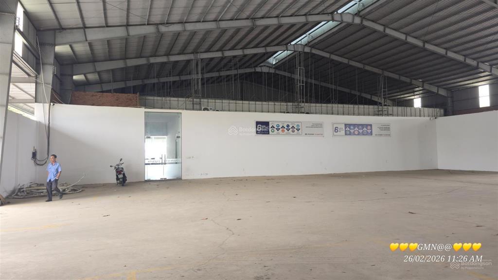 Cho thuê nhà xưởng 8000m2 tại tân khai đồng nai. đối diện kcn minh hưng.  0798 268 ***