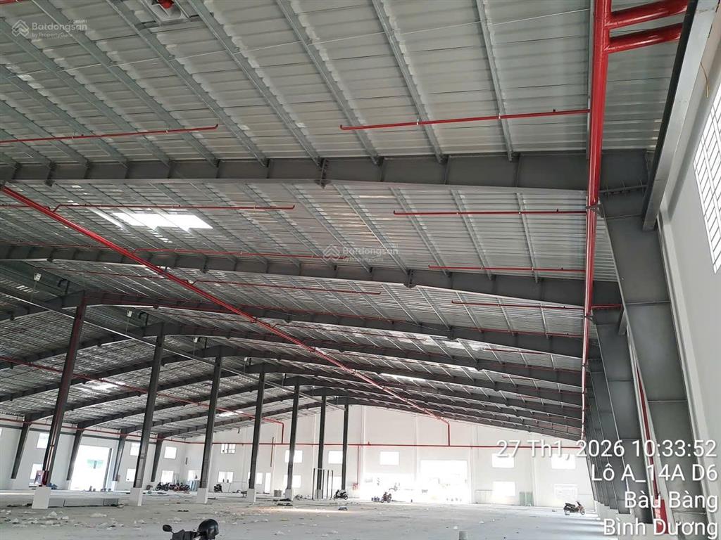 Cho thuê nhà xưởng trong kcn bình dương 5000m2 mới 100% đầy đủ công năng.  0798 268 *** anh giáp