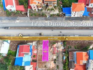 Bán lô đất 98.6m2 ngang 5m, vuông vắn gần khu d, dễ dàng kết nối đến các khu tđc và tthc thành phố