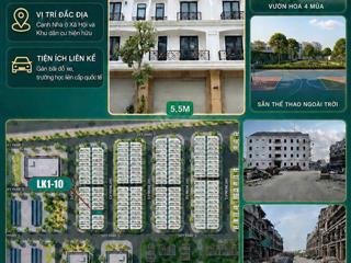 Hoàng huy green river  căn lk110. vị trí ngay sát 2 dãy nhà ở xã hội và cạnh khu dân cư