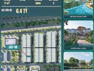 Hoàng huy green river  căn lk110. vị trí ngay sát 2 dãy nhà ở xã hội và cạnh khu dân cư