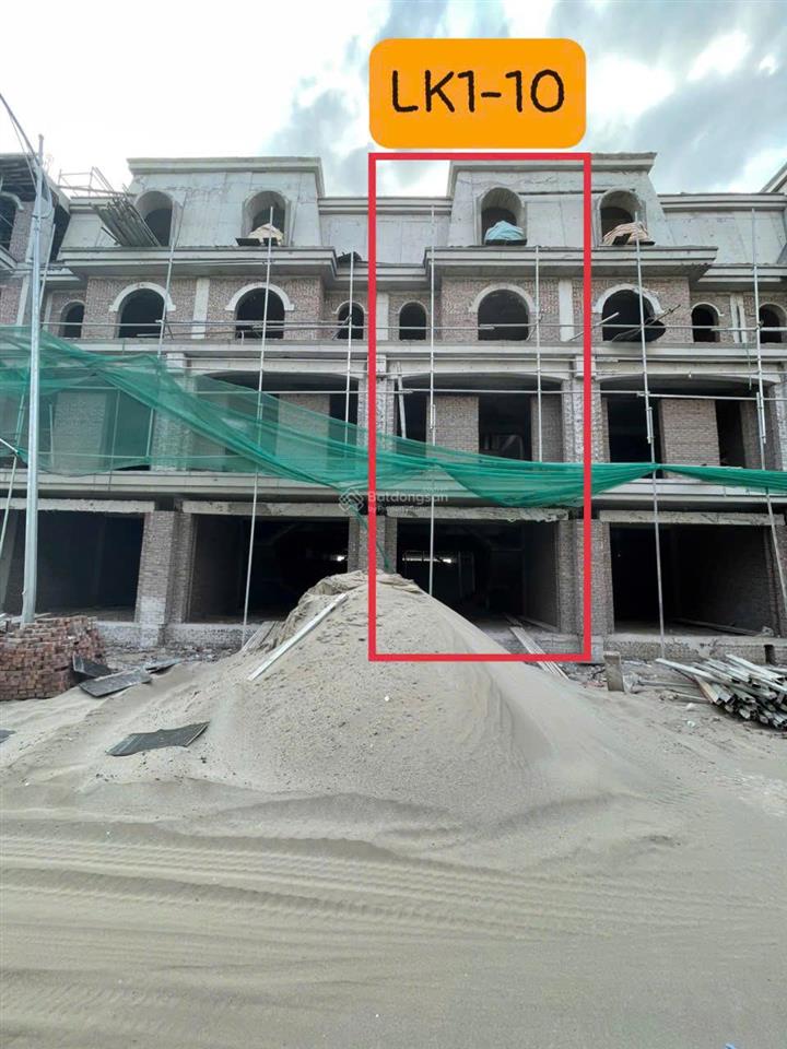 Hoàng huy green river  căn lk110. vị trí ngay sát 2 dãy nhà ở xã hội và cạnh khu dân cư