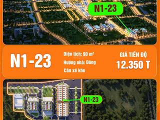 N123  căn góc xẻ khe mặt đường đỗ mười. diện tích 90m ngang 6m xây dựng 5 tầng  hướng  đông