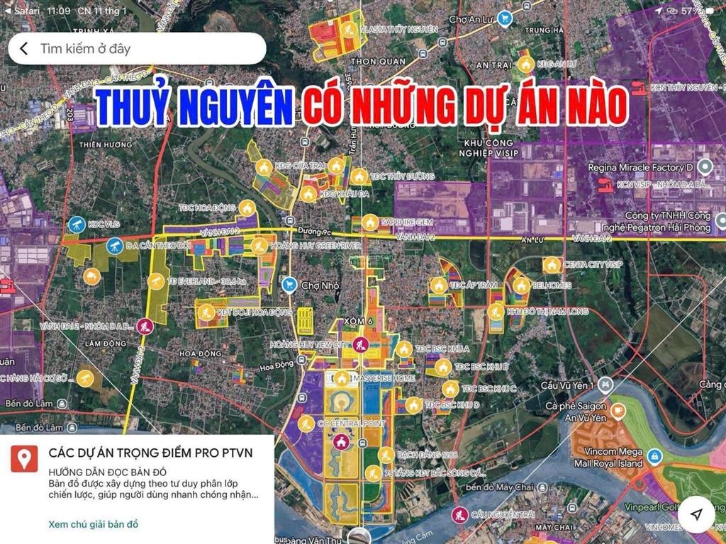 Bán lô đất 113m2 tại thủy đường thủy nguyên. đường nhựa apsphan. sát 2 đầu tuyến 2 đường máng nước