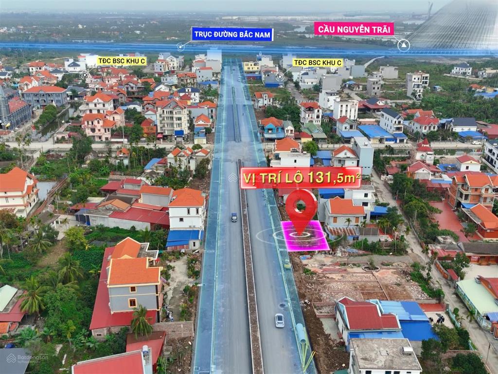 Bán lô góc 3 mặt siêu vip tại khu d  bắc sông cấm ngay sát đại đô thị bạch đằng