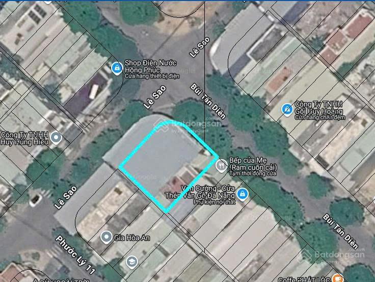 Góc 2 mặt tiền bùi tấn diên (10,5m) + lê sao (7,5m) | 371m2 | ngang 18m | 22 tỷ tl
