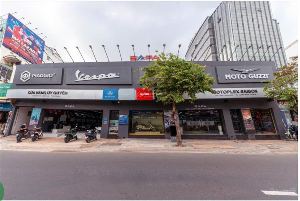 Hạ 30tỷ bán nhà mt cộng hoà, tân bình. 27mx46m. hdt 300triệu/tháng. ctxd 2 hầm 10 tầng. gía 220tỷ