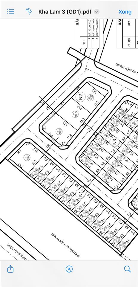 A chủ cần tiền gấp hạ giá lô đất đấu giá kha lâm 3  kiến an . hp