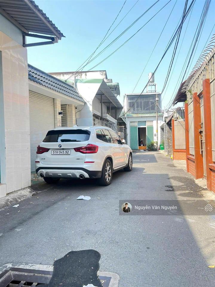 Bán nhà hẻm nhựa xe hơi cạnh hoàng diệu 2. thu nhập sẵn 22tr/th. 104m2 ngang 5.01m. tiện ích full