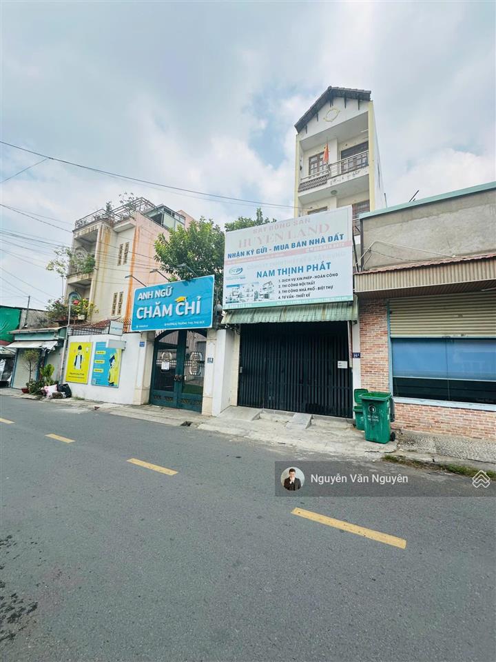 Bán chdv 4 lầu mặt tiền đường số 8 p. trường thọ  cách đặng văn bi 200m. cạnh metro, vành đai 2