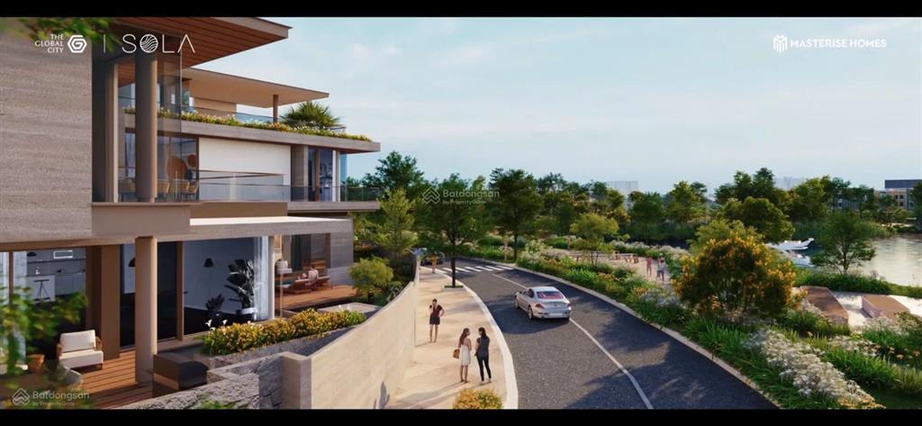 Một trong số ít căn biệt thự đơn lập góc  tại global  tiếp giáp 2 mặt sông  tt chỉ 30%