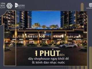 Bán cc the global city, giá ưu đãi 8,7 tỷ, diện tích 80m2, view nhạc nước