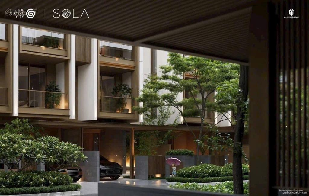 Bán biệt thự sola khu compound tiếp giáp 3 mặt sông liền kề thủ thiêm  vị trí không thể nhân bản