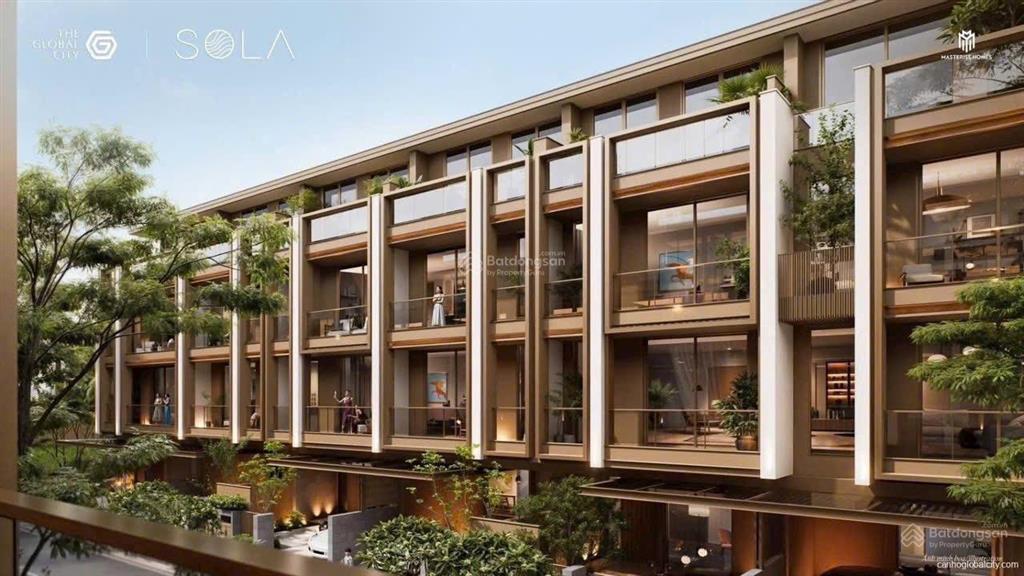 Bán biệt thự sola khu compound tiếp giáp 3 mặt sông liền kề thủ thiêm  vị trí không thể nhân bản