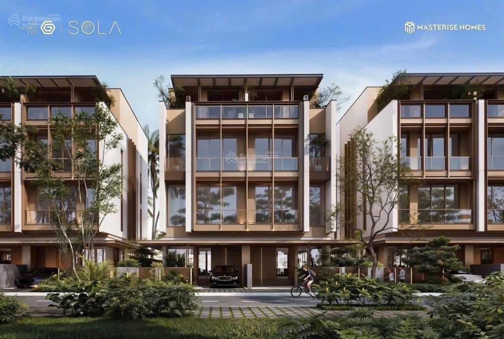 Bán cặp song lập tại bán đảo sola tại da global  khu compound khép kín 3 mặt sông  giá bán 126 tỷ
