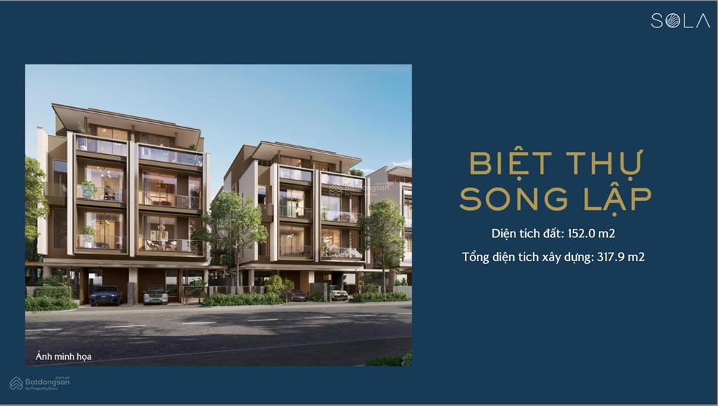 Bán cặp song lập tại bán đảo sola tại da global  khu compound khép kín 3 mặt sông  giá bán 126 tỷ