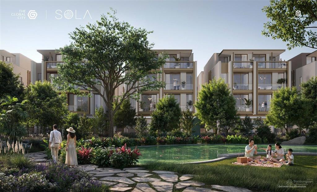 Bán cặp song lập tại bán đảo sola tại da global  khu compound khép kín 3 mặt sông  giá bán 126 tỷ