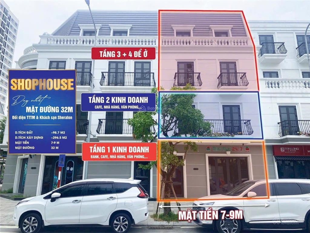 Bán nhà shophouse vinhomes vinh quang trung giá cực kỳ hợp lý