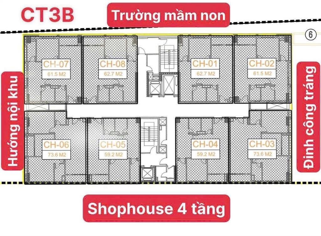 Siêu phẩm quang trung tower kề bên vincom vinh