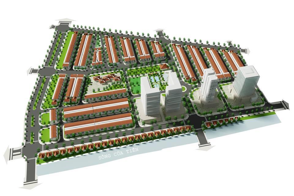 Cần bán lô đất hiếm tại kdt danatol cửa tiền  vinh tân đường đôi rộng 30m