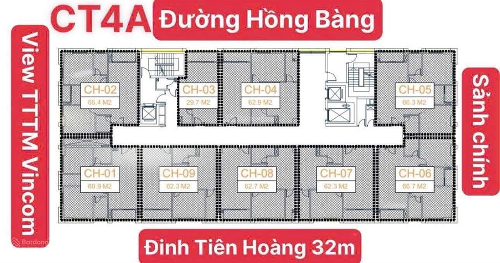 Bán căn ch04  chung cư dầu khí nghệ an ct4a view hồng bàng 2pn mát mẻ