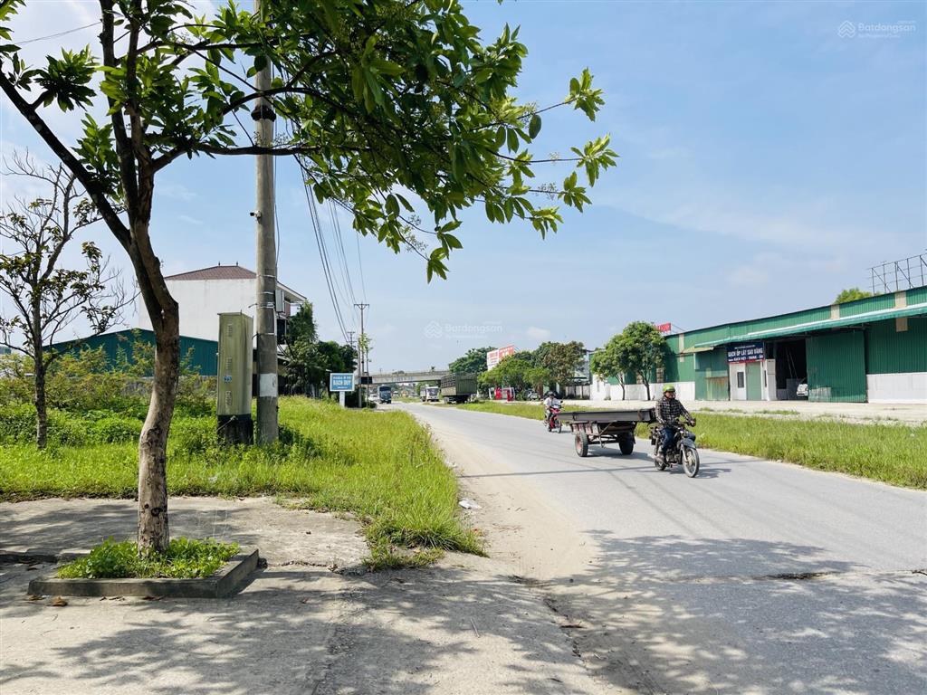 Đất mặt đường lê ninh (41m) tiềm năng kinh doanh cho thuê kho xưởng và vận tải