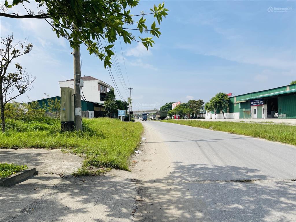 Đất mặt đường lê ninh (41m) tiềm năng kinh doanh cho thuê kho xưởng và vận tải