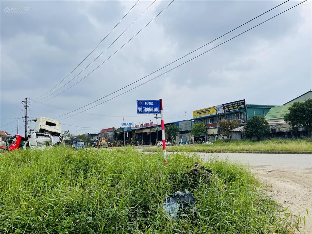 Đất mặt đường lê ninh (41m) tiềm năng kinh doanh cho thuê kho xưởng và vận tải