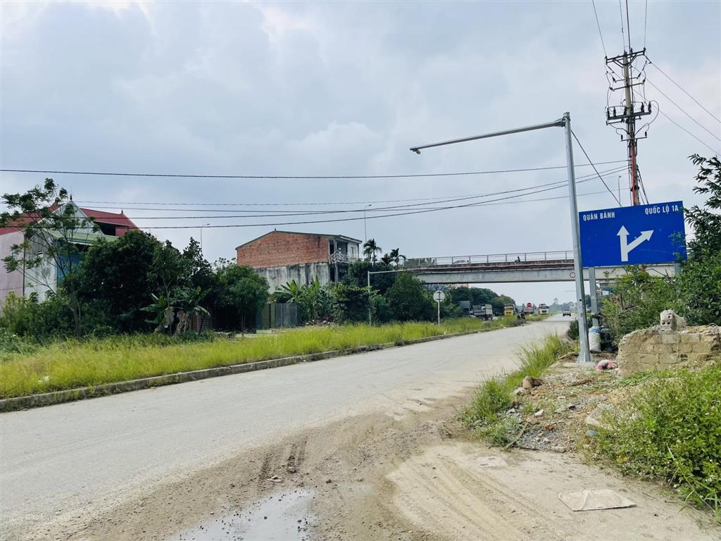 Đất mặt đường lê ninh (41m) tiềm năng kinh doanh cho thuê kho xưởng và vận tải
