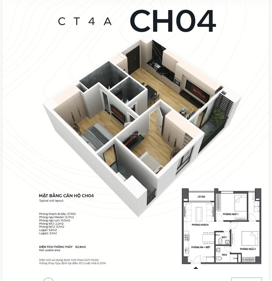 Bán căn ch04  chung cư dầu khí quang trung ct4a view hồng bàng hướng đông mát mẻ cạnh vincom