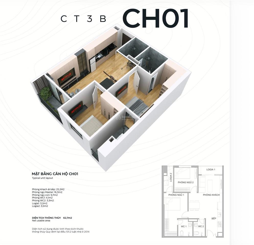Bán căn ch01  chung cư dầu khí quang trung ct3b view hồng bàng hướng đông mát mẻ cạnh vincom