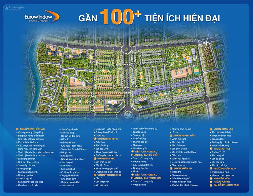 Mở bán golden townhouse phân khu địa trung hải thuộc eurowindow sport garden
