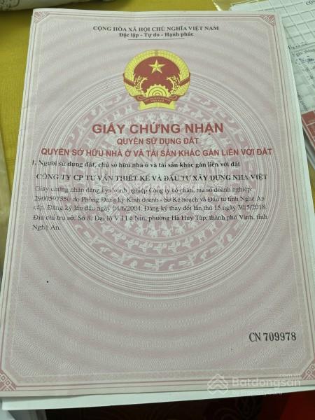 Bán đất liền kề dự án đại thành nghi phú, gần lotte mart, bv quốc tế vinh giá tốt hạ tầng đẹp