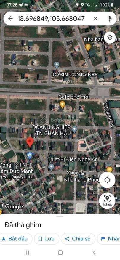 Bán đất chia khối 7 quán bàu hạ tầng đường nhựa, gần trục đường lớn ngô gia tự, phan bội châu