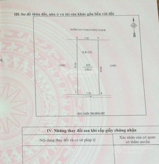 Bán đất mặt đường 72m quán bàu khối 7 kinh doanh tốt vỉa hè rộng giá hời khu vực đáng để đầu tư