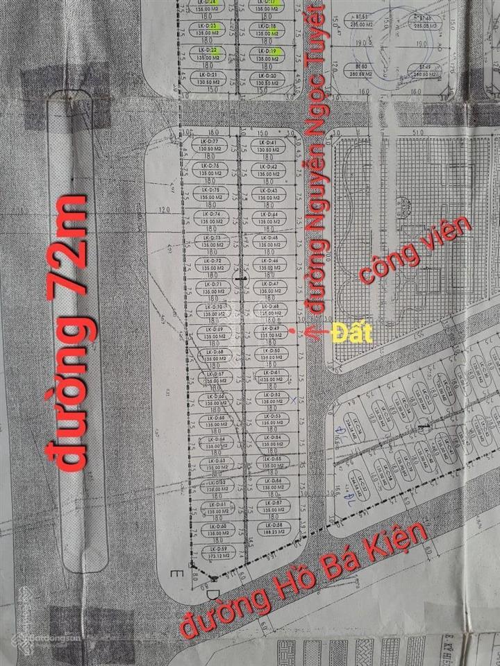 Bán đất biệt thự quán bàu đường 12m hiếm có giá mềm nhất thị trường