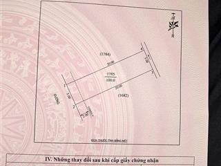 Bán 100m2 đất đấu giá trung thành  hưng đông